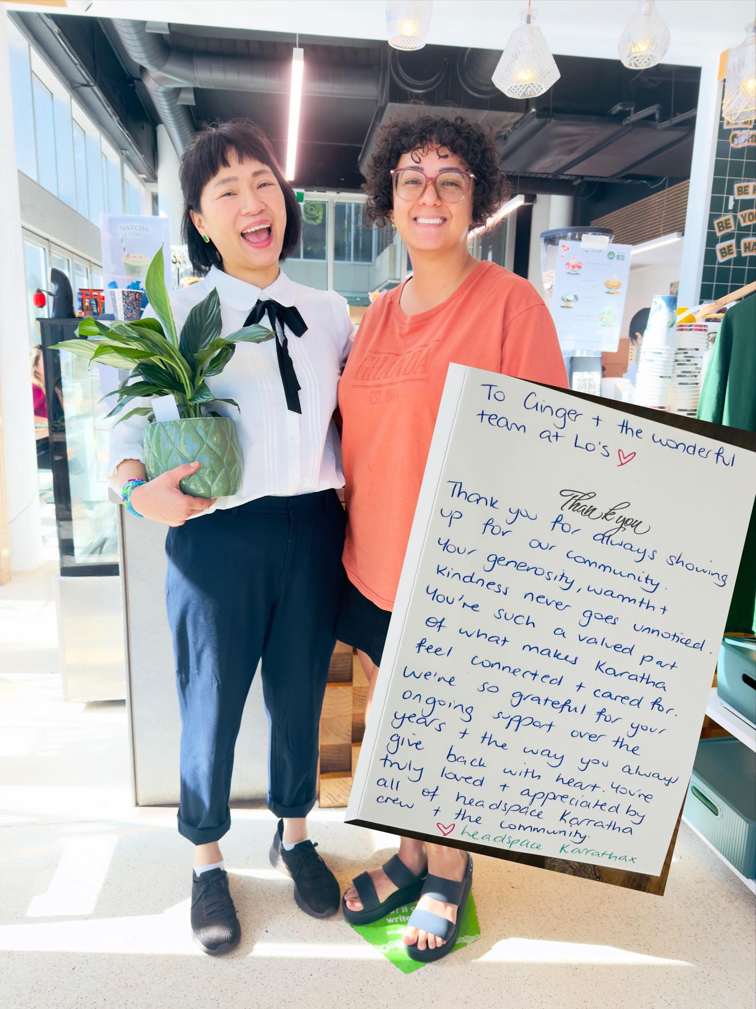 Community love for Lo's