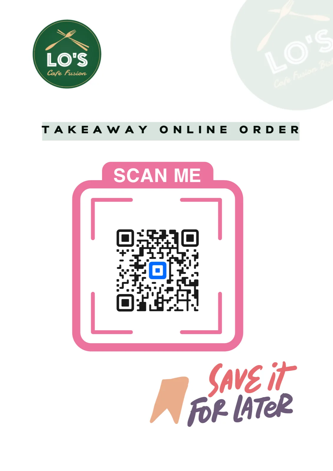 Lo's Cafe menu page 2